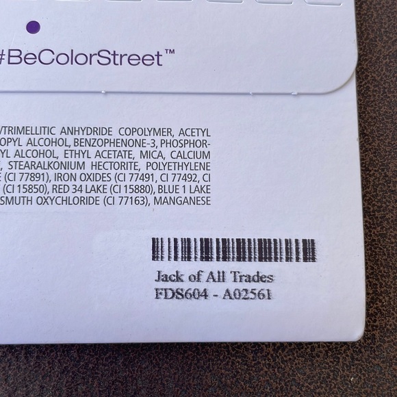 #20j Jack of All Trades Color Street Nail Decor - Picture 5 of 11